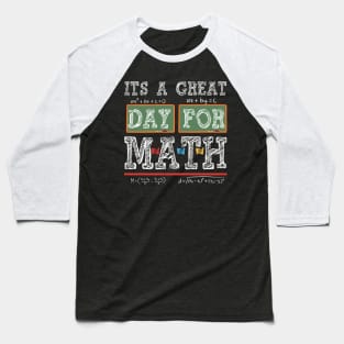 Math Teacher Baseball T-Shirt